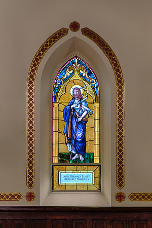 Stained glass window