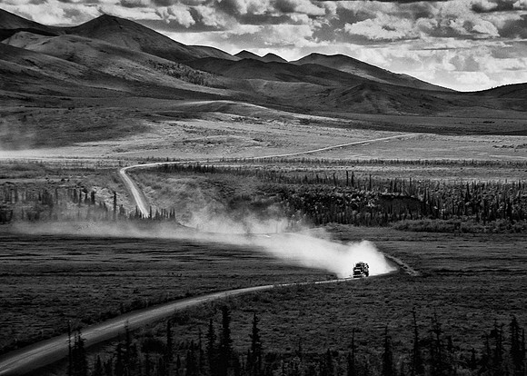 Dusty road