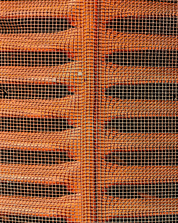 Orange screen