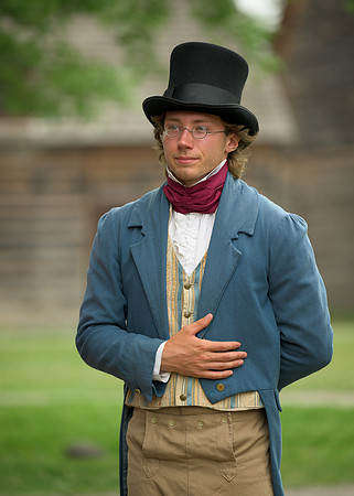 Fort William reenactor