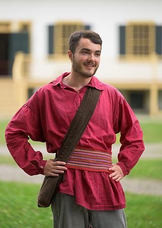 Fort William reenactor
