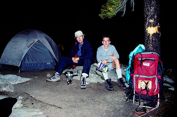Backcountry dinner