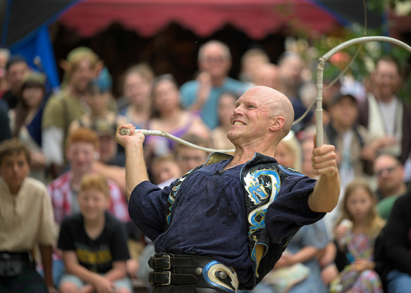 Adam Crack Fire Whip Show