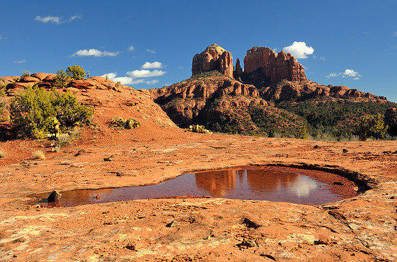 Cathedral Rock reflection