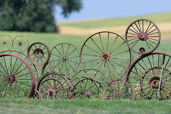 Wheel fence