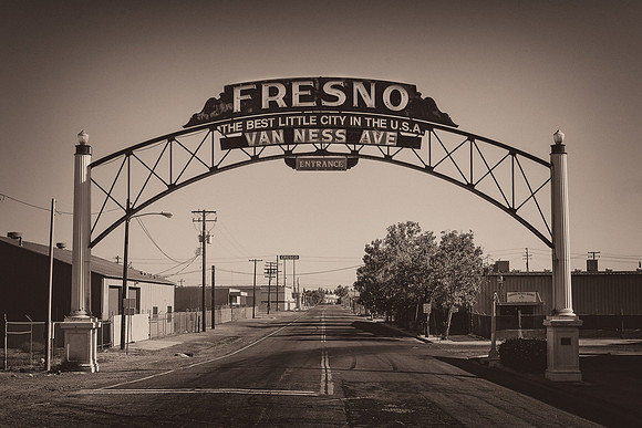 Fresno Archway Sign