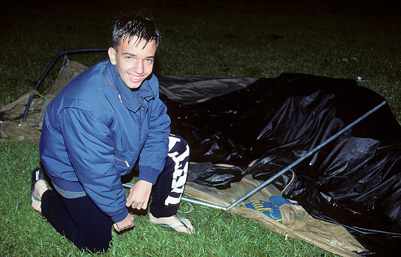 Escape from the tent