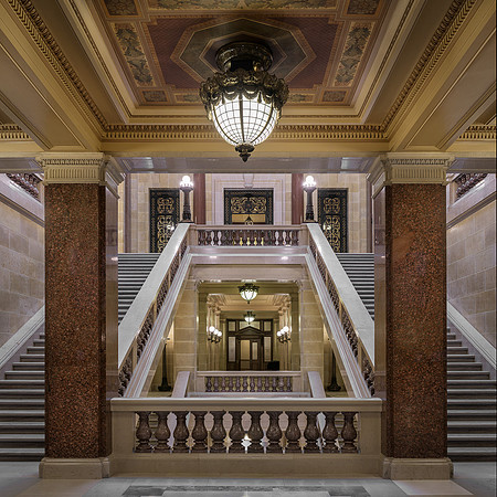 Corridor within Staircase