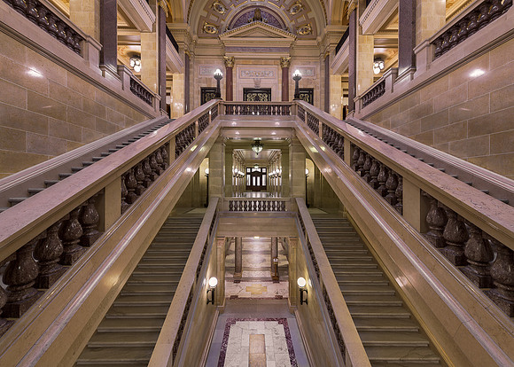 Corridor within Staircase