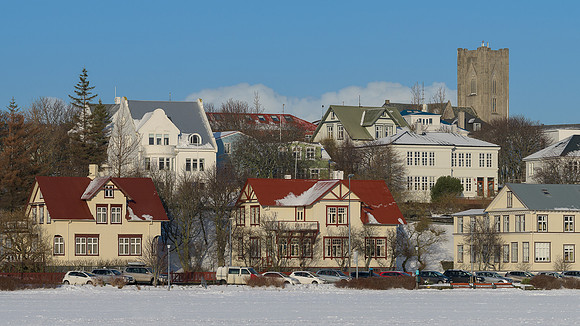 Houses on the Pond
