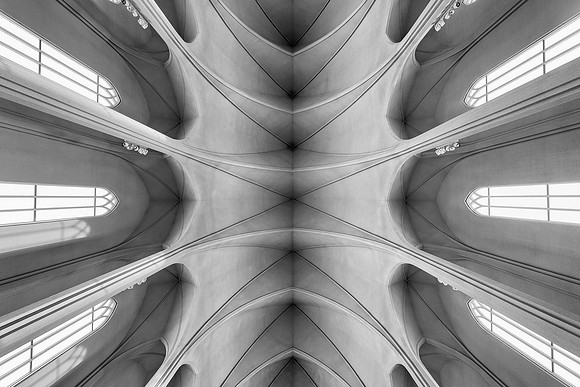 Hallgrímskirkja ceiling