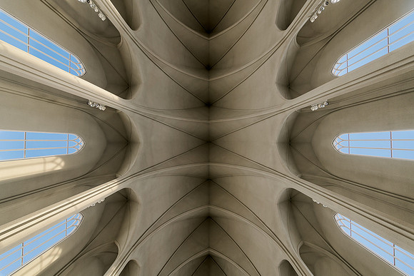 Hallgrímskirkja ceiling