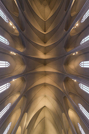 Hallgrimskirkja ceiling