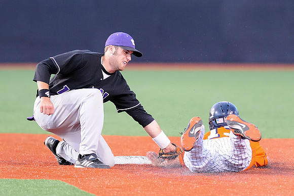 Tommy Finn with the tag