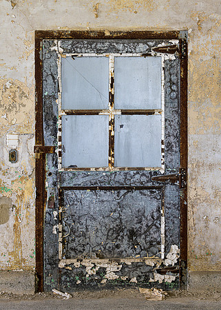 Prison door