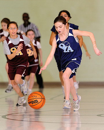 OYA girls' basketball