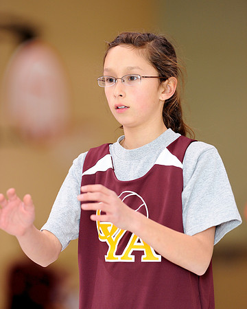 OYA girls' basketball