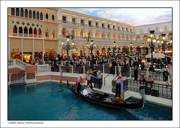 The Venetian canal