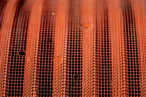 Orange screen
