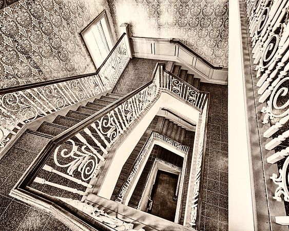 Union staircase (B&W version)