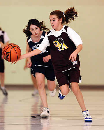 OYA girls' basketball