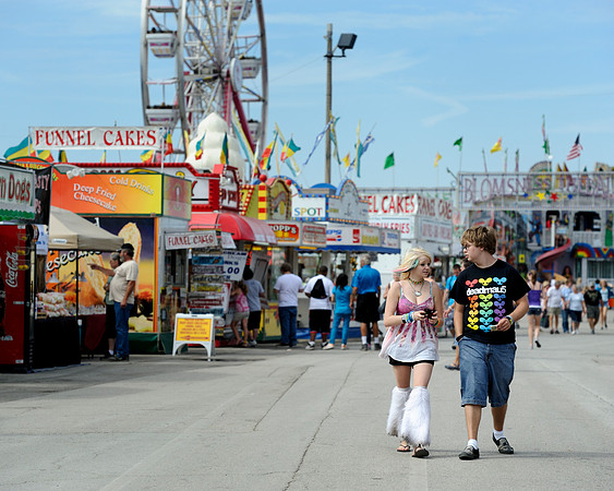 Walk along the Carnival Midway