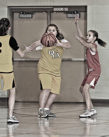 OYA girls' basketball