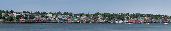 Lunenburg waterfront panorama