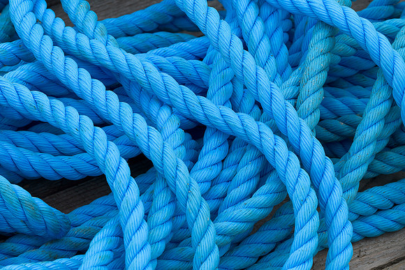 Blue rope
