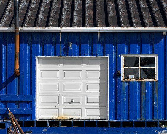 Blue shed