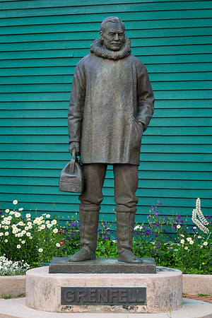 Grenfell statue