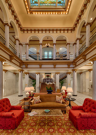 Capital Hotel lobby