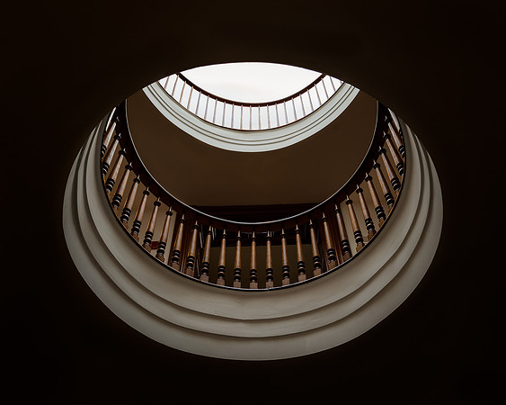 Railings in cupola