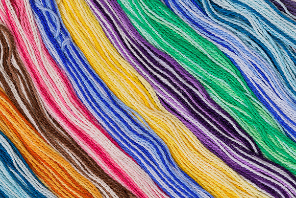 Waves of yarn