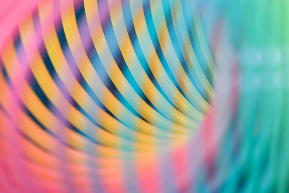 Colorful slinky