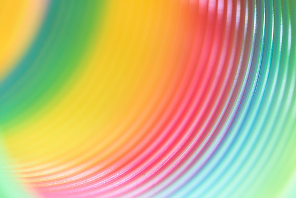 Colorful slinky