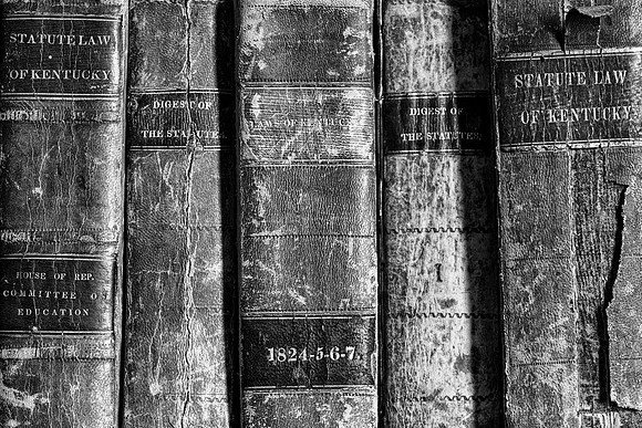 Law books