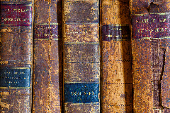 Law books