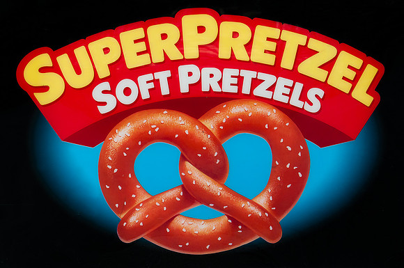 Super Pretzel sign