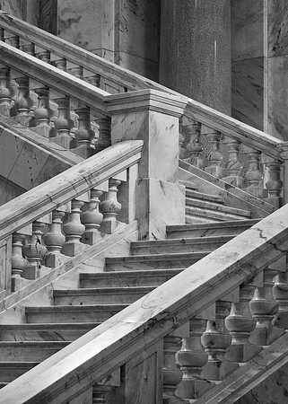 Marble staircase