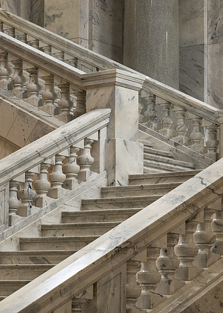 Marble staircase