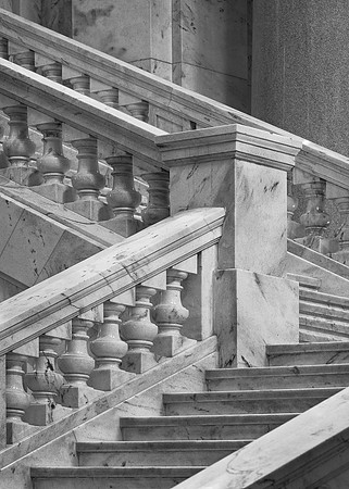 Marble staircase
