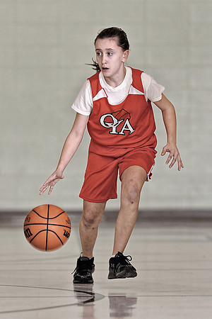 OYA girls' basketball