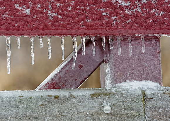 Hanging icicles