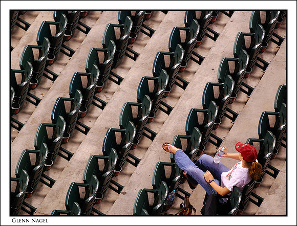 Lonely fan