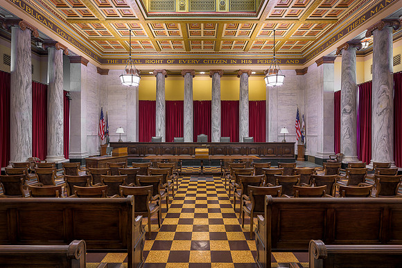 West Virginia Supreme Court chamber
