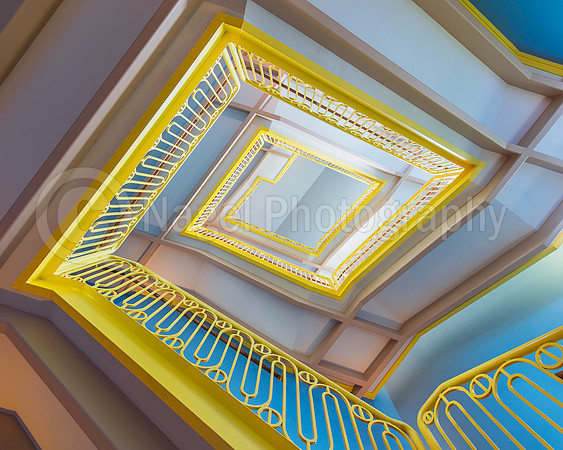 Colorful staircase