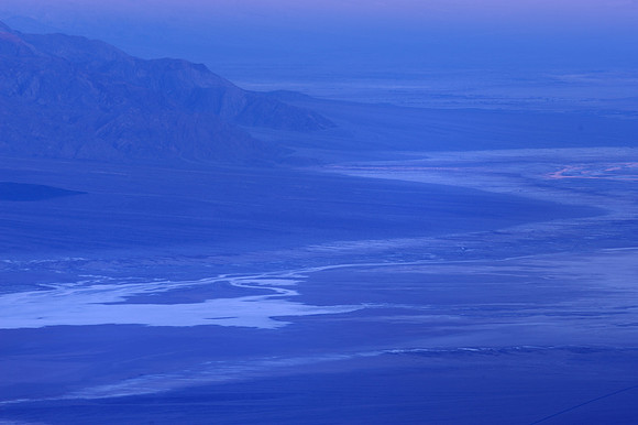 Salt pan abstract