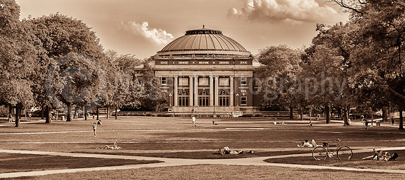 Foellenger Auditorium (sepia)