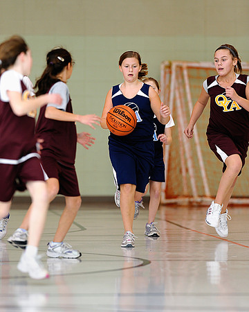 OYA girls' basketball